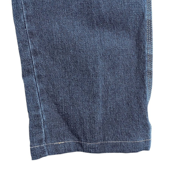 00'S Wrangler Denim Painter Pants Men's W33 equivalent cotton blue type Vintage Second Hand