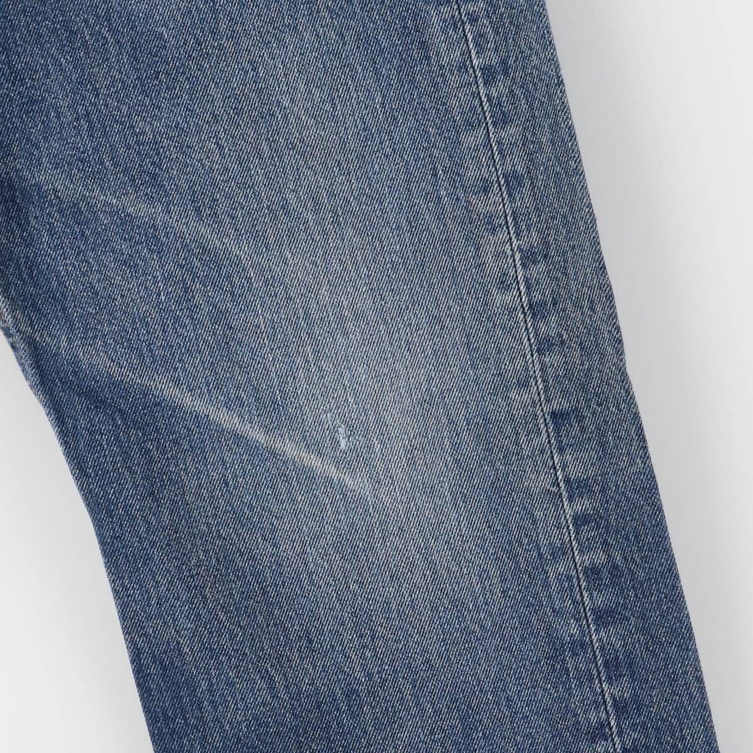 Levi's 505 tapered denim pants for men, size W34 cotton blue type Vintage Second Hand