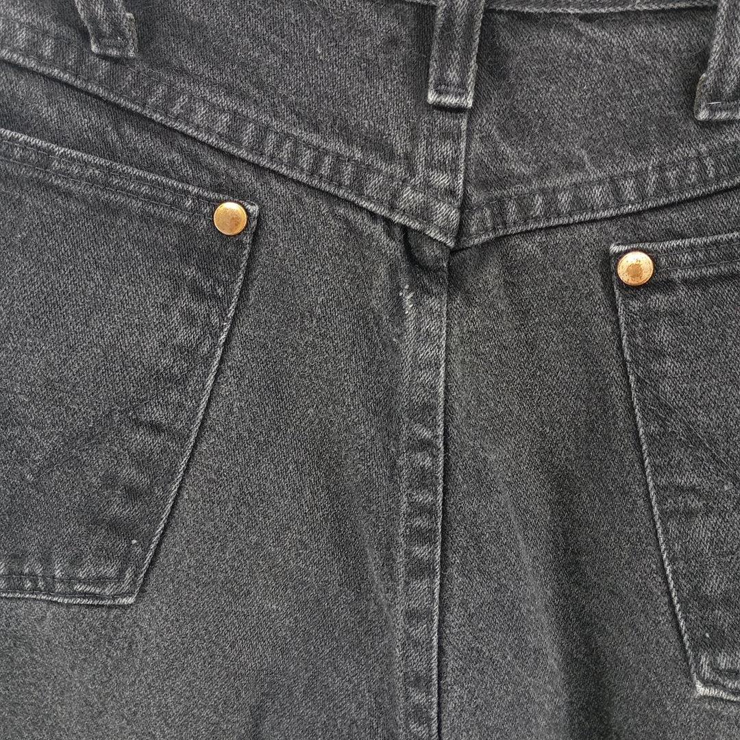 80s-90'S Wrangler Black Denim Straight Denim Pants Men's W32 Vintage cotton black type Vintage Second Hand