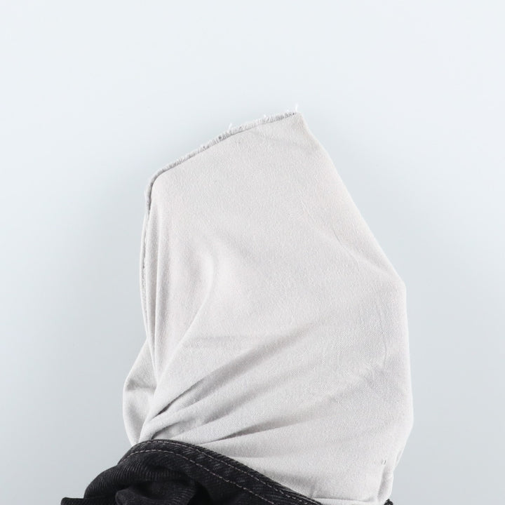 2000'S Levi's 505 Regular Fit Black Denim Tapered Denim Pants, Men's Size W33 cotton black type Vintage Second Hand