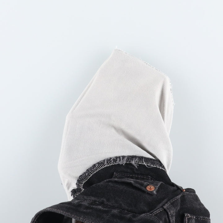 2000'S Levi's 505 Regular Fit Black Denim Tapered Denim Pants, Men's Size W33 cotton black type Vintage Second Hand