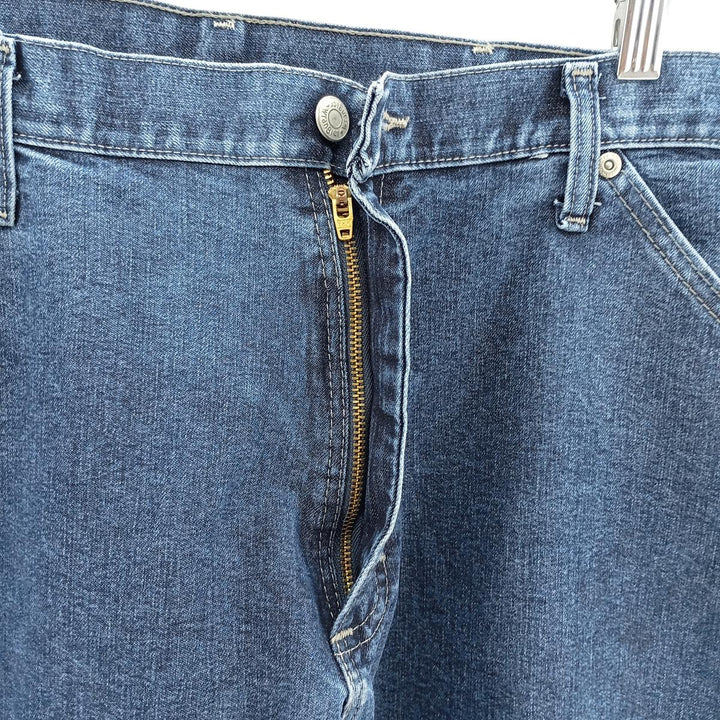 00'S Wrangler CARPENTER denim painter pants for men, equivalent to w36 cotton blue type Vintage Second Hand