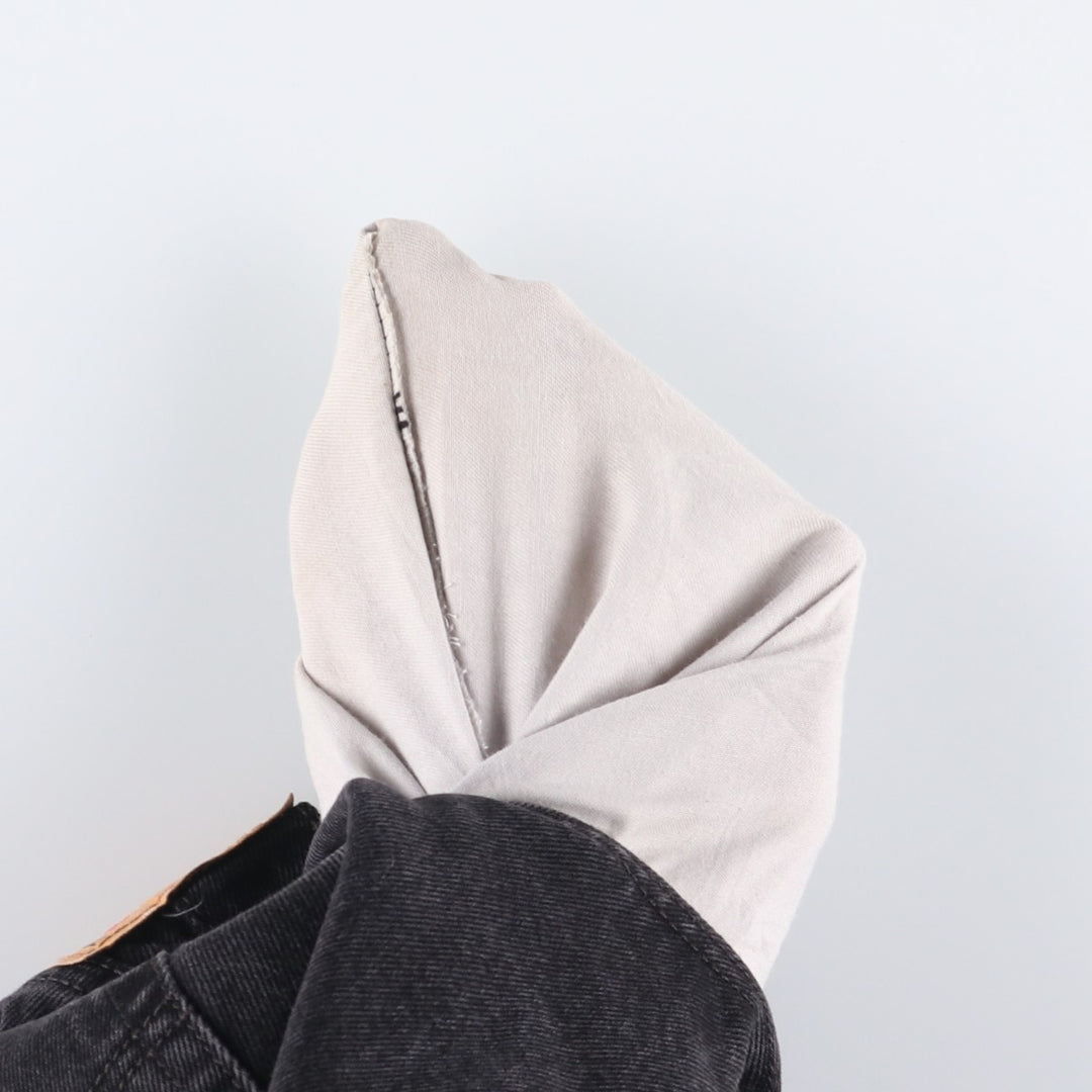 Levi's 505 Black Denim Tapered Denim Pants for Men, W34 equivalent cotton black type Vintage Second Hand