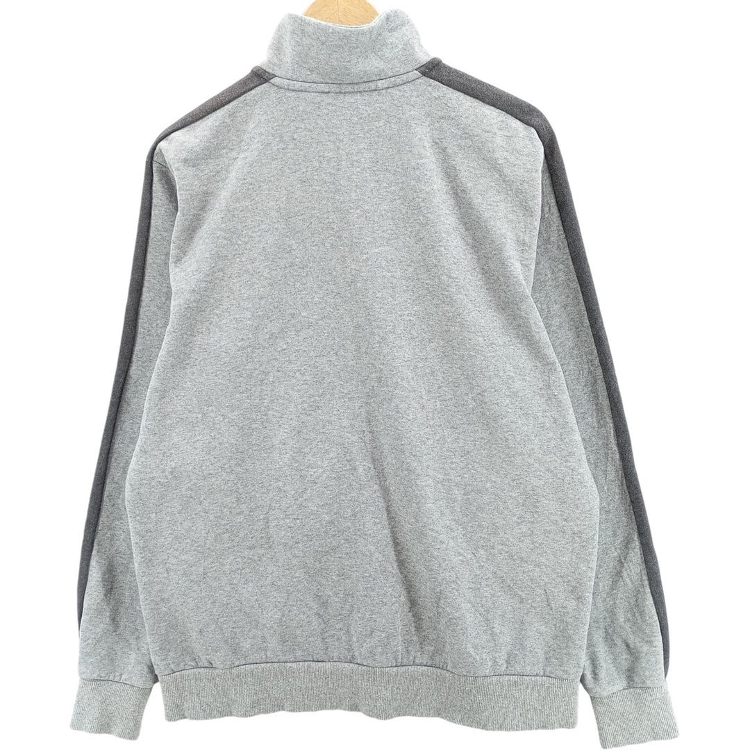 PUMA full-zip sweatshirt, men's size L cotton gray type Vintage Second Hand
