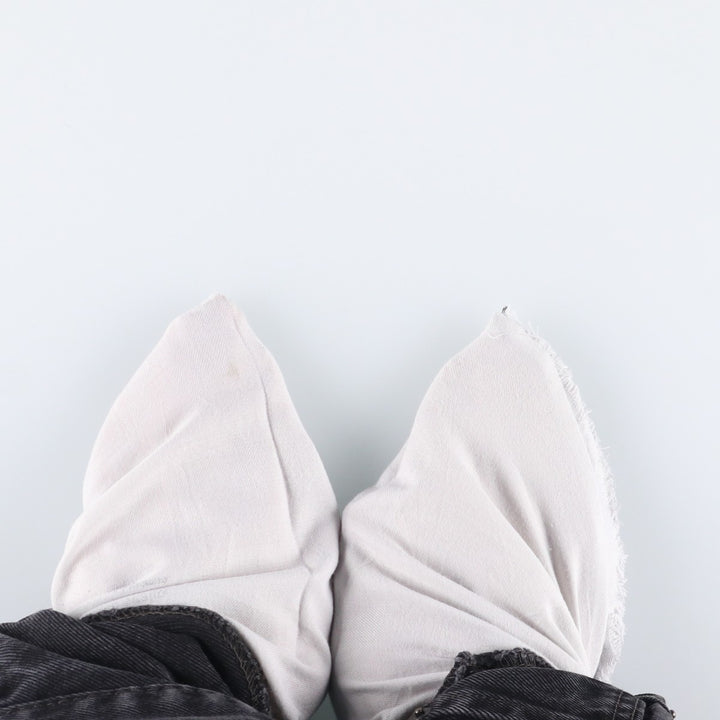 Levi's 505 Black Denim Tapered Denim Pants for Men, W32 equivalent cotton black type Vintage Second Hand