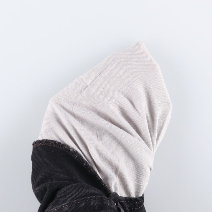 Levi's 505 Black Denim Tapered Denim Pants for Men, W32 equivalent cotton black type Vintage Second Hand