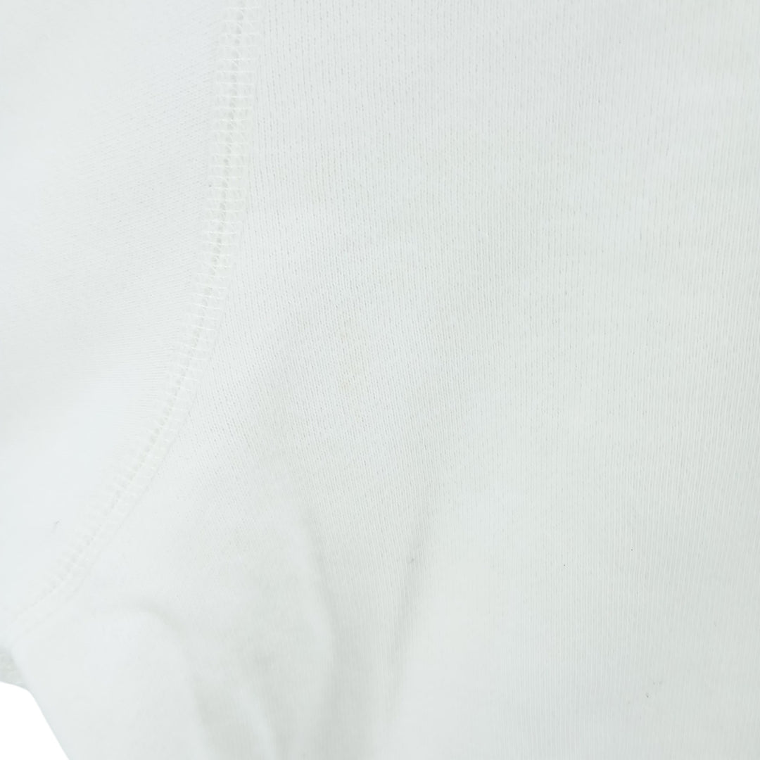 Ralph Lauren POLO by Ralph Lauren One Point Logo Sweatshirt Trainer Men's L size cotton white type Vintage Second Hand