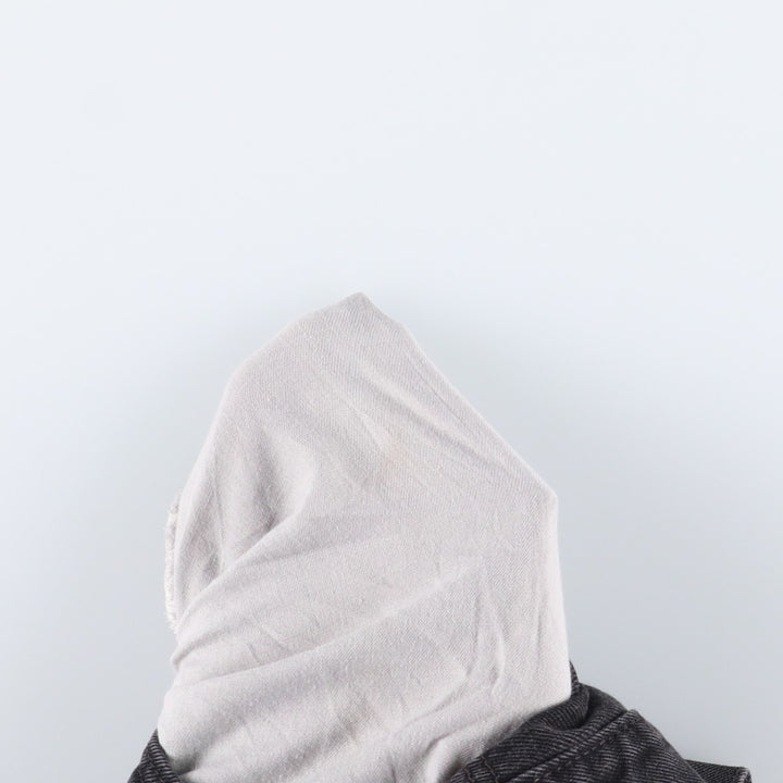 Levi's 505 Black Denim Tapered Denim Pants for Men, W34 equivalent cotton black type Vintage Second Hand