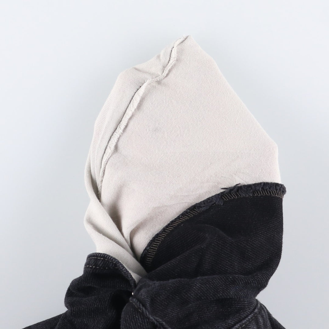 Levi's 505 Black Denim Tapered Denim Pants for Men, W34 equivalent cotton black type Vintage Second Hand