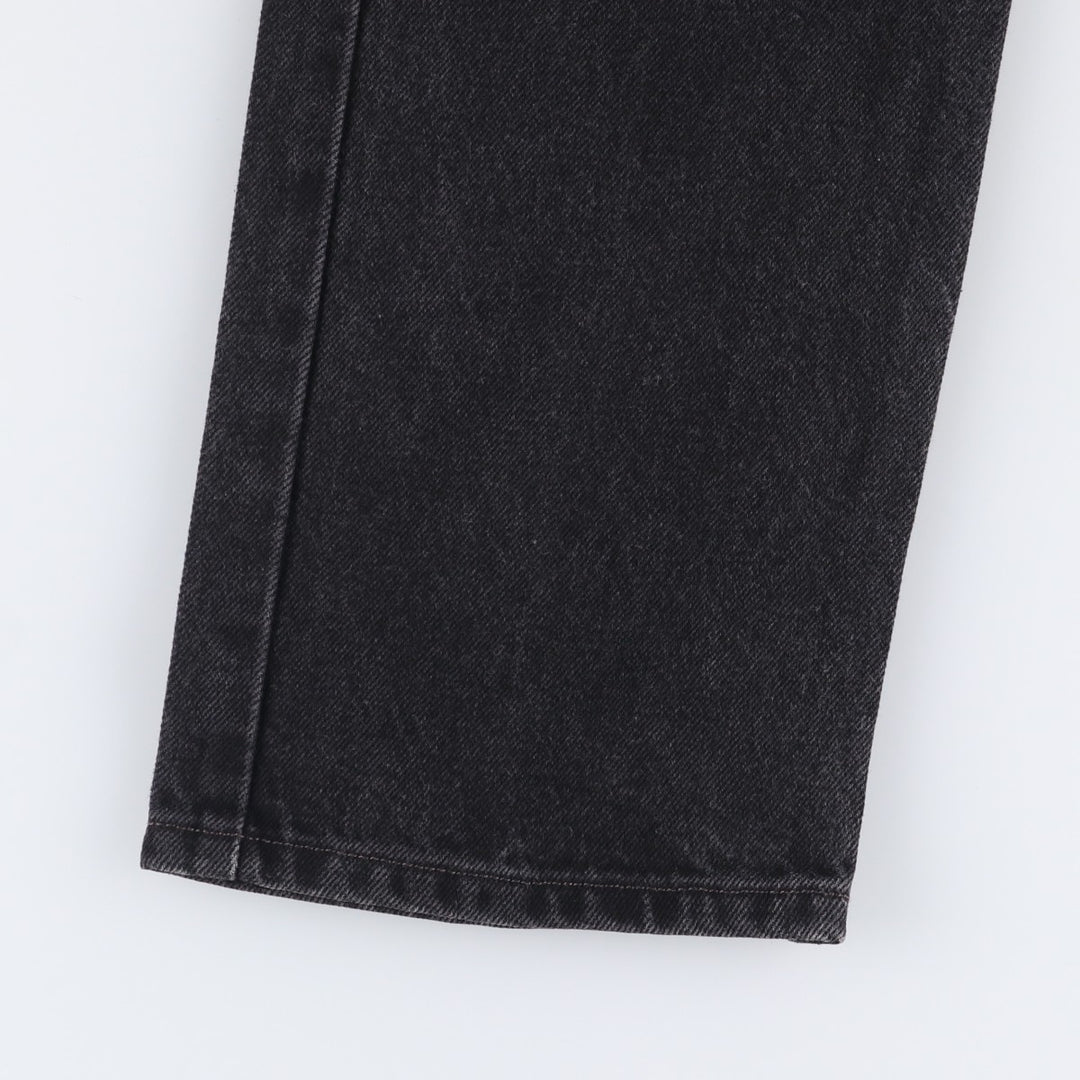2000'S Levi's 505 Regular Fit Black Denim Tapered Denim Pants, Men's Size W29 cotton black type Vintage Second Hand