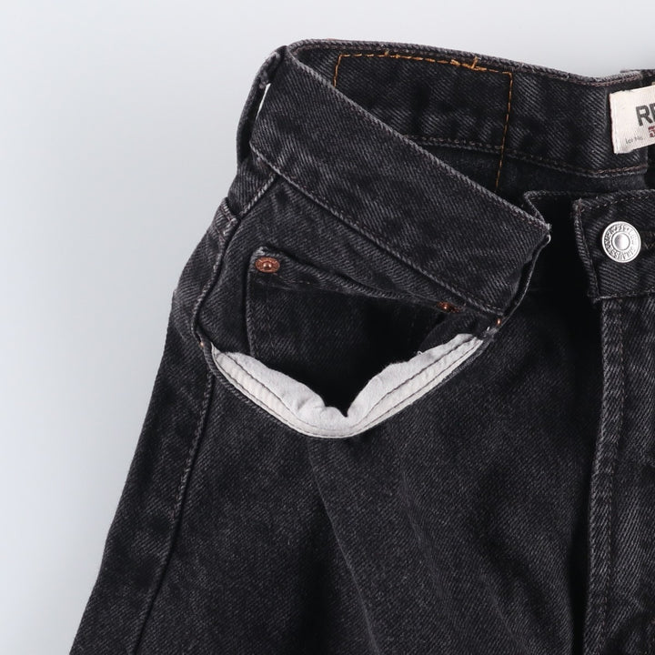 2000'S Levi's 505 Regular Fit Black Denim Tapered Denim Pants, Men's Size W29 cotton black type Vintage Second Hand