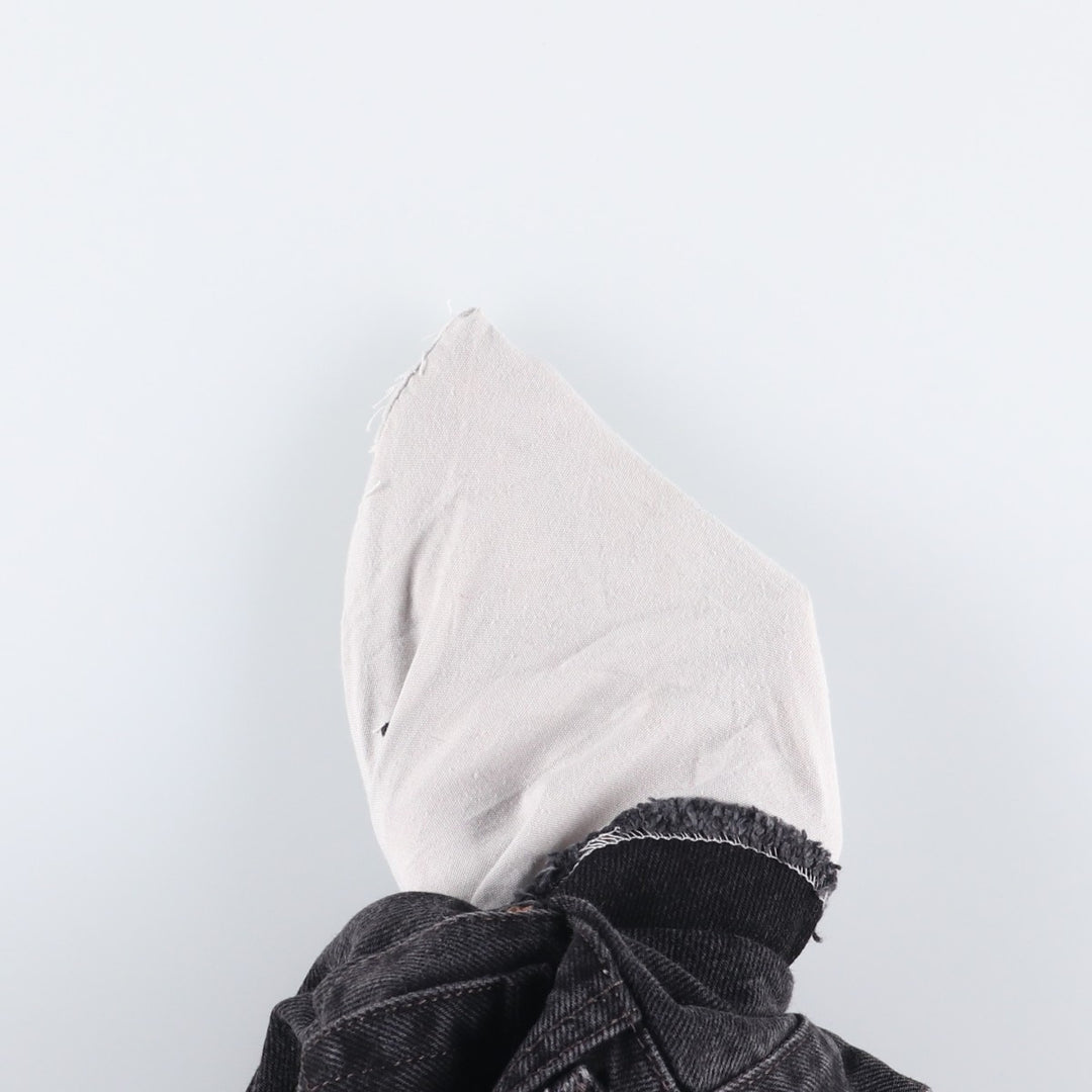 2000'S Levi's 505 Regular Fit Black Denim Tapered Denim Pants, Men's Size W29 cotton black type Vintage Second Hand