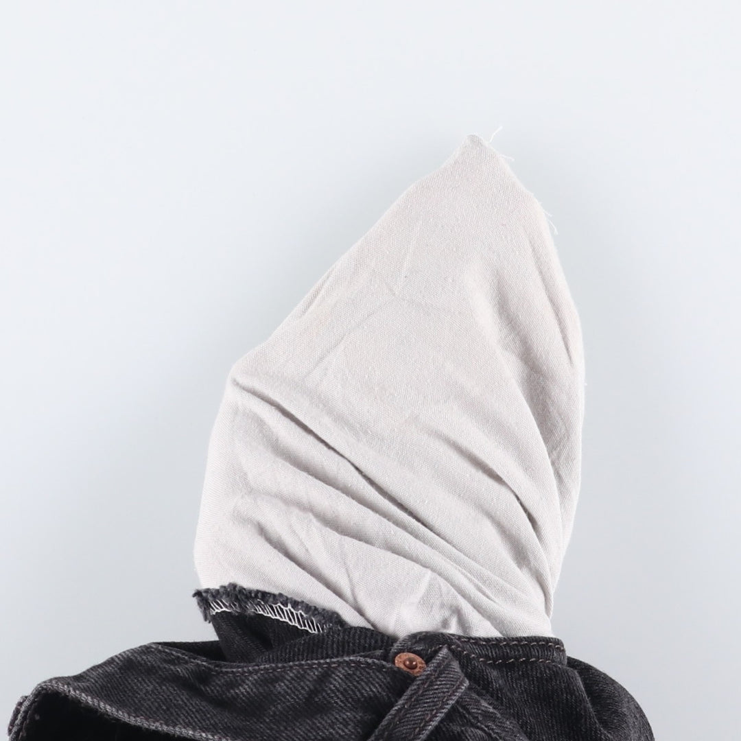 2000'S Levi's 505 Regular Fit Black Denim Tapered Denim Pants, Men's Size W29 cotton black type Vintage Second Hand