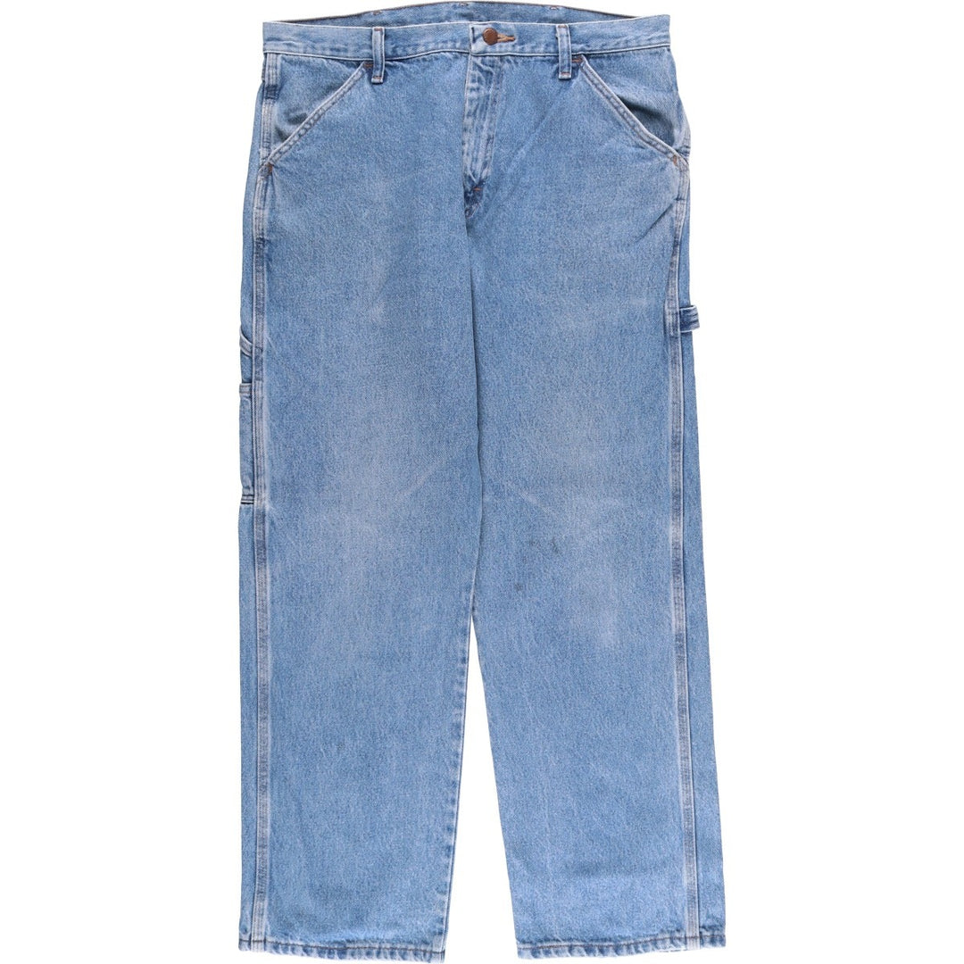 Rustler Denim Painter Pants for Men (W34 equivalent) cotton blue type Vintage Second Hand