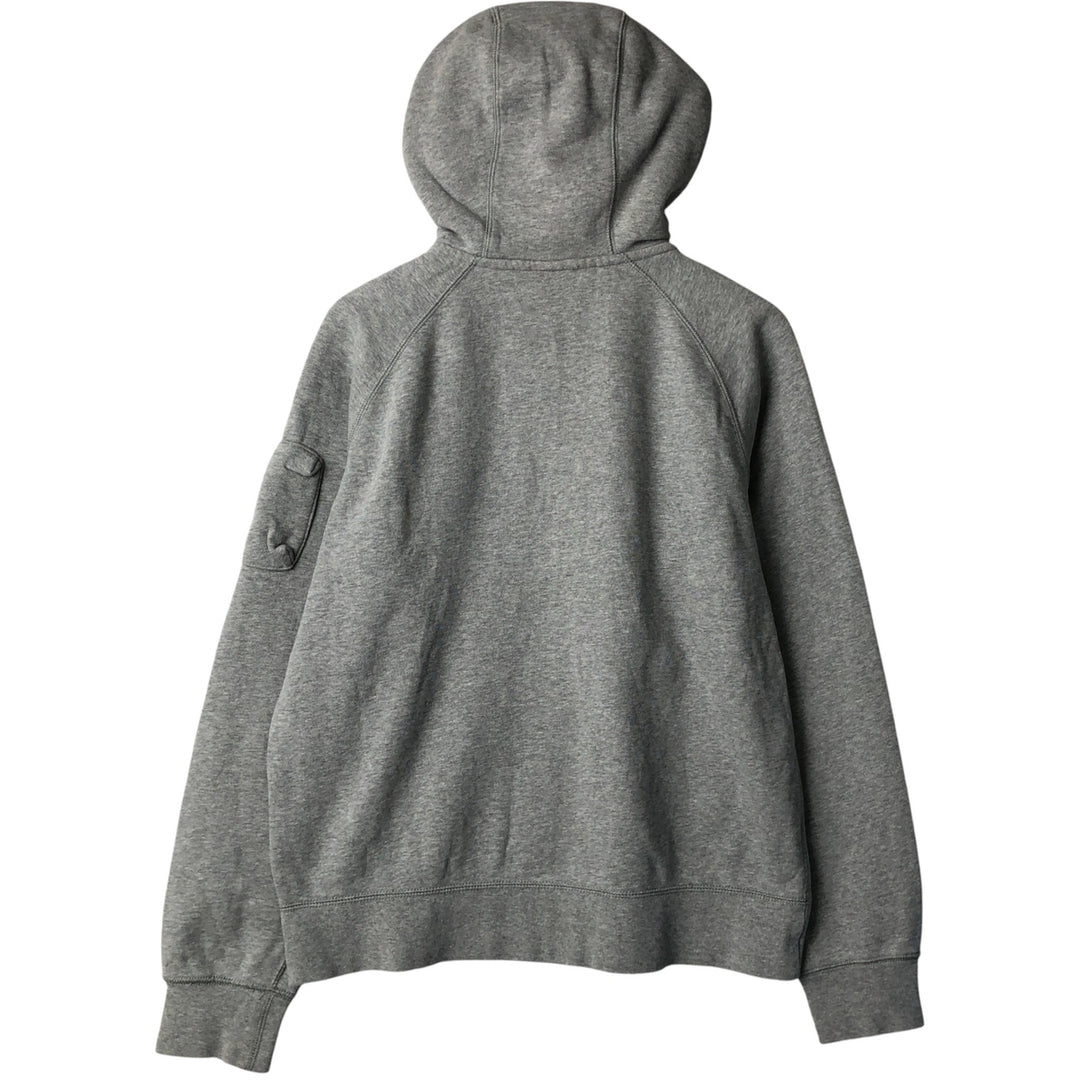 Nike Sweat Full Zip Hoodie Men's Size L cotton gray type Vintage Second Hand