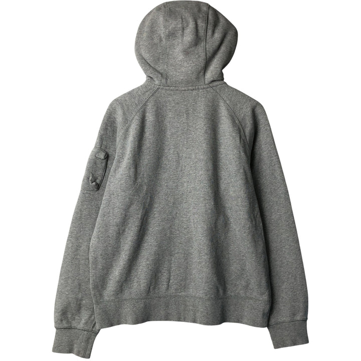 Nike Sweat Full Zip Hoodie Men's Size L cotton gray type Vintage Second Hand