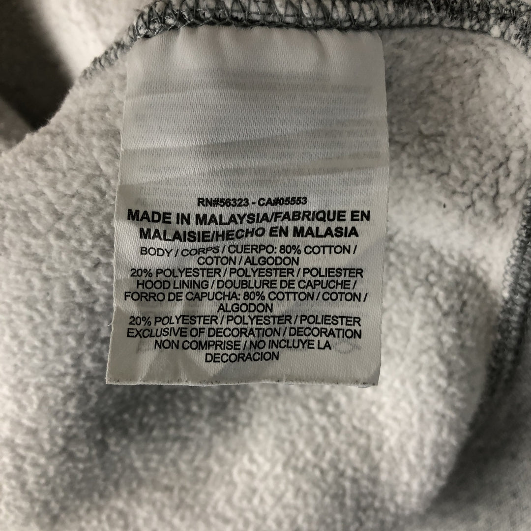 Nike Sweat Full Zip Hoodie Men's Size L cotton gray type Vintage Second Hand