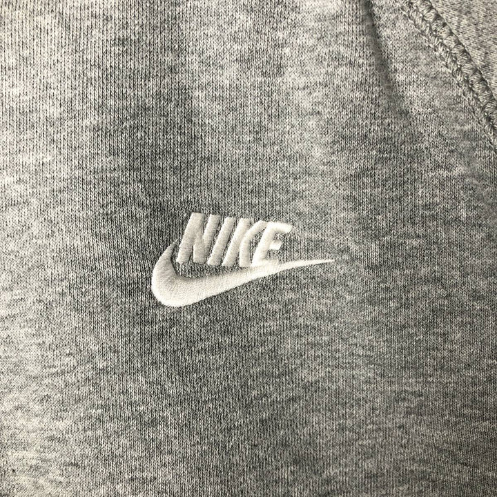 Nike Sweat Full Zip Hoodie Men's Size L cotton gray type Vintage Second Hand
