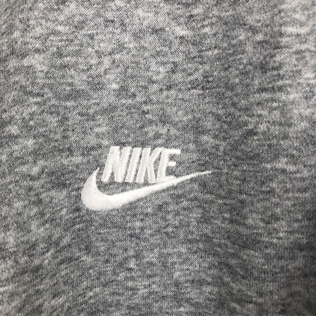 Nike Sweat Full Zip Hoodie, Men's Size S cotton gray type Vintage Second Hand
