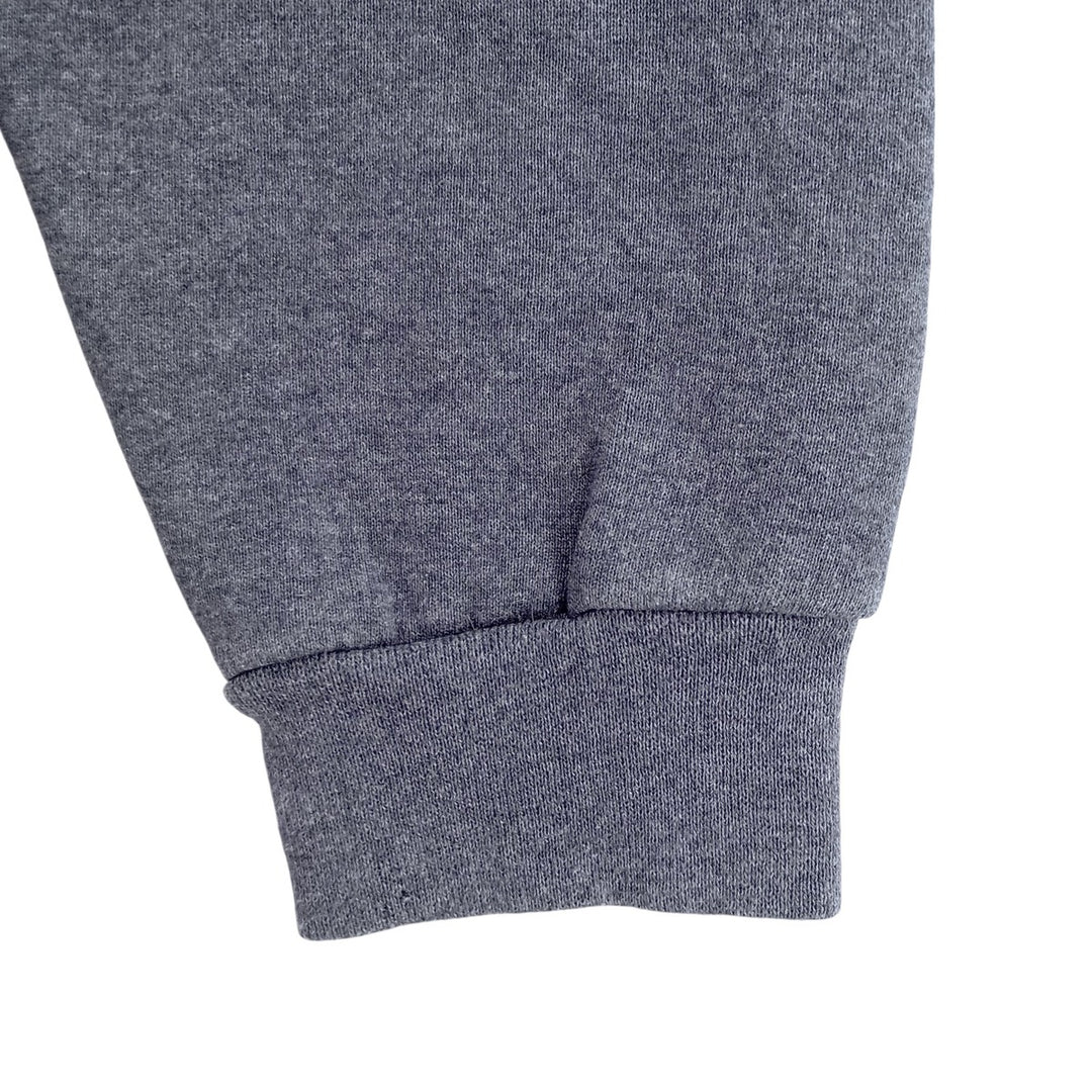 00'S ~ Russell plain blank sweatshirt, sweatshirt, men's XL size cotton navy blue type Vintage Second Hand