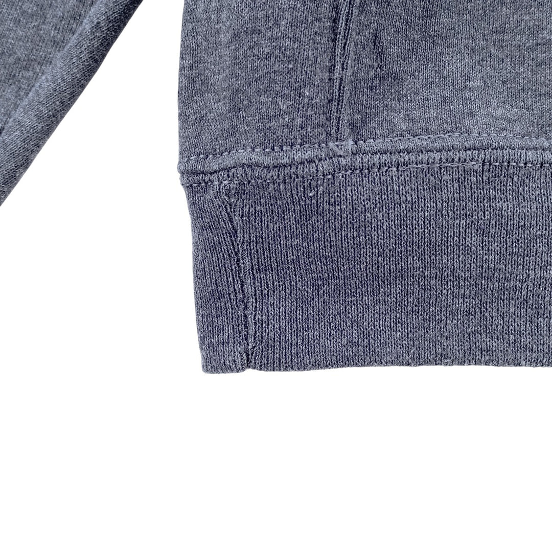 00'S ~ Russell plain blank sweatshirt, sweatshirt, men's XL size cotton navy blue type Vintage Second Hand