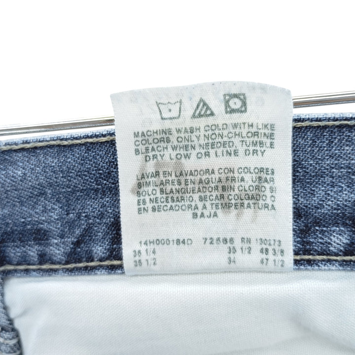 00'S Wrangler CARPENTER denim painter pants for men, equivalent to W34 cotton blue type Vintage Second Hand