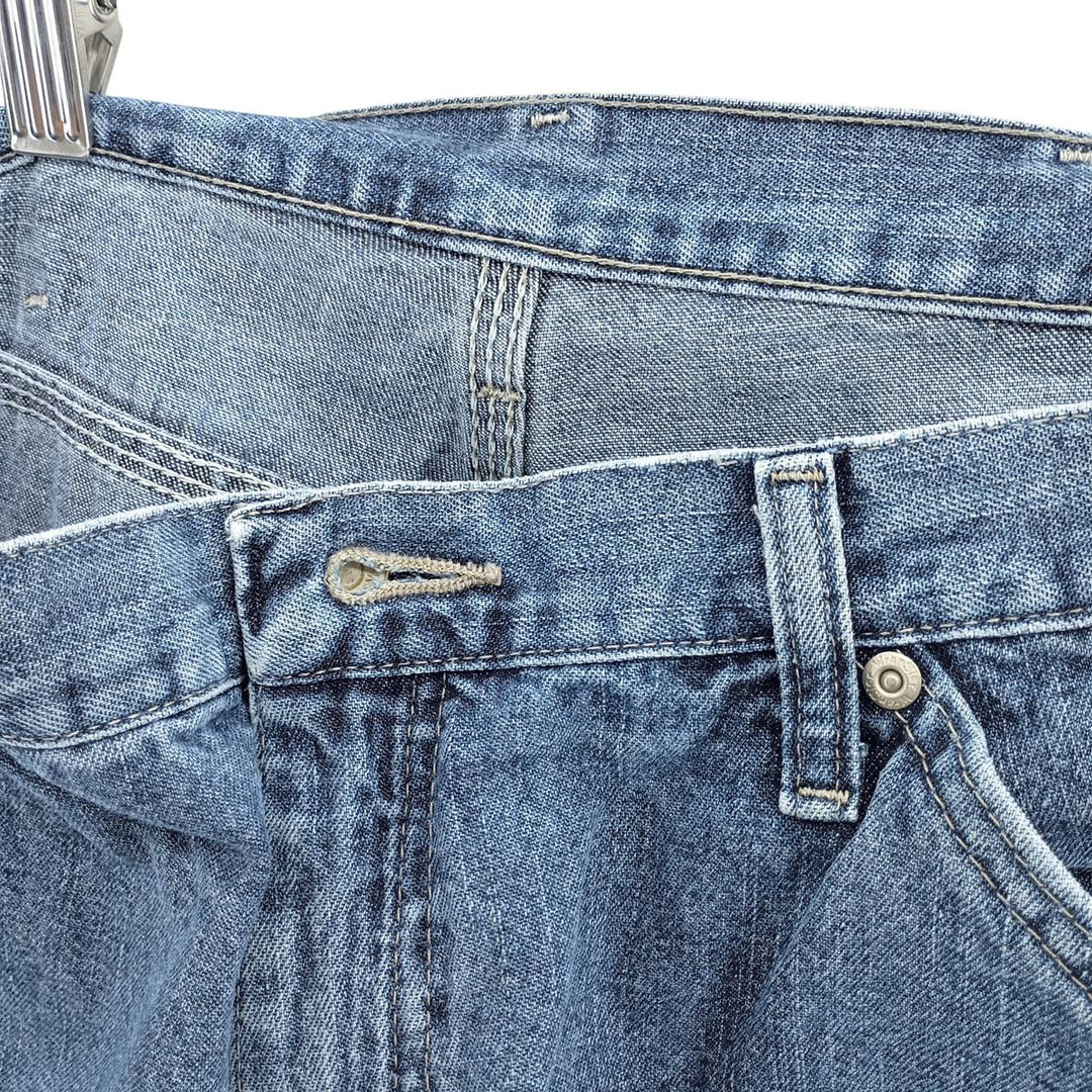 00'S Wrangler CARPENTER denim painter pants for men, equivalent to W34 cotton blue type Vintage Second Hand