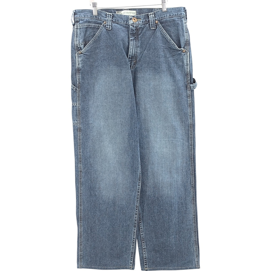 Lee Dungarees Carpenter Jean Denim Painter Pants, Men's, Size W35 cotton blue type Vintage Second Hand