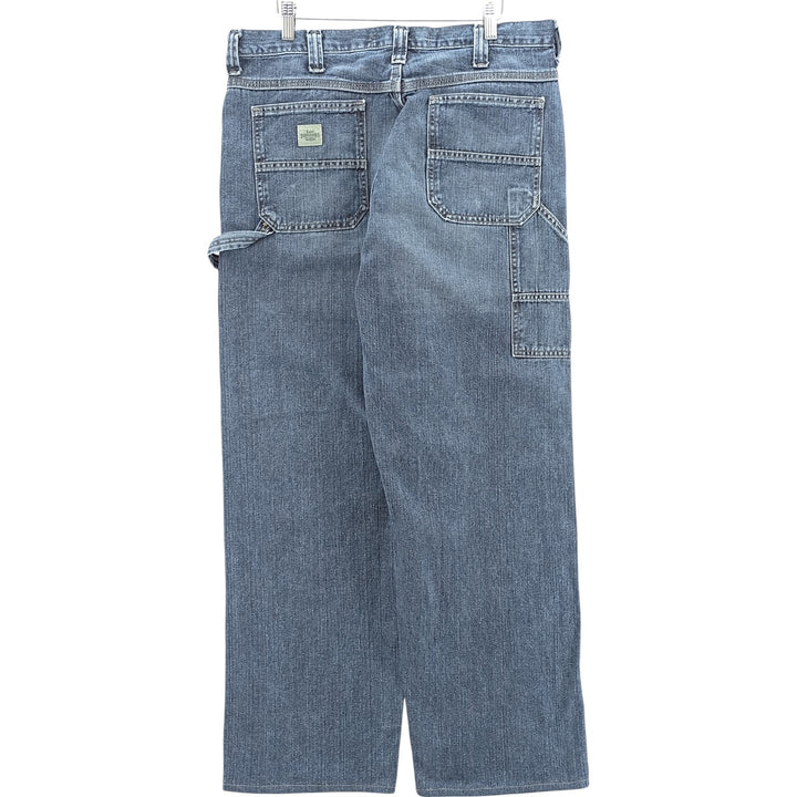 Lee Dungarees Carpenter Jean Denim Painter Pants, Men's, Size W35 cotton blue type Vintage Second Hand