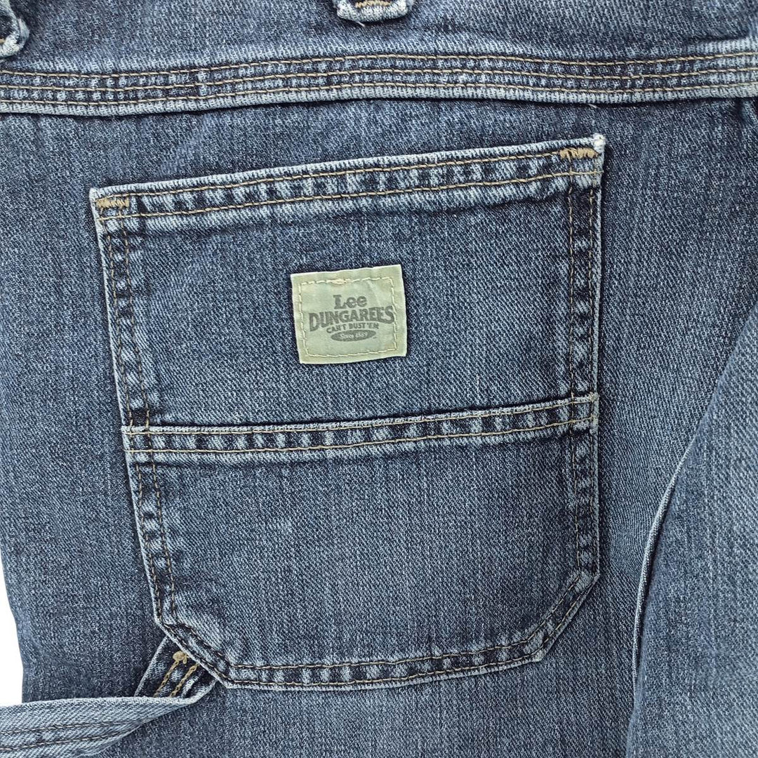 Lee Dungarees Carpenter Jean Denim Painter Pants, Men's, Size W35 cotton blue type Vintage Second Hand