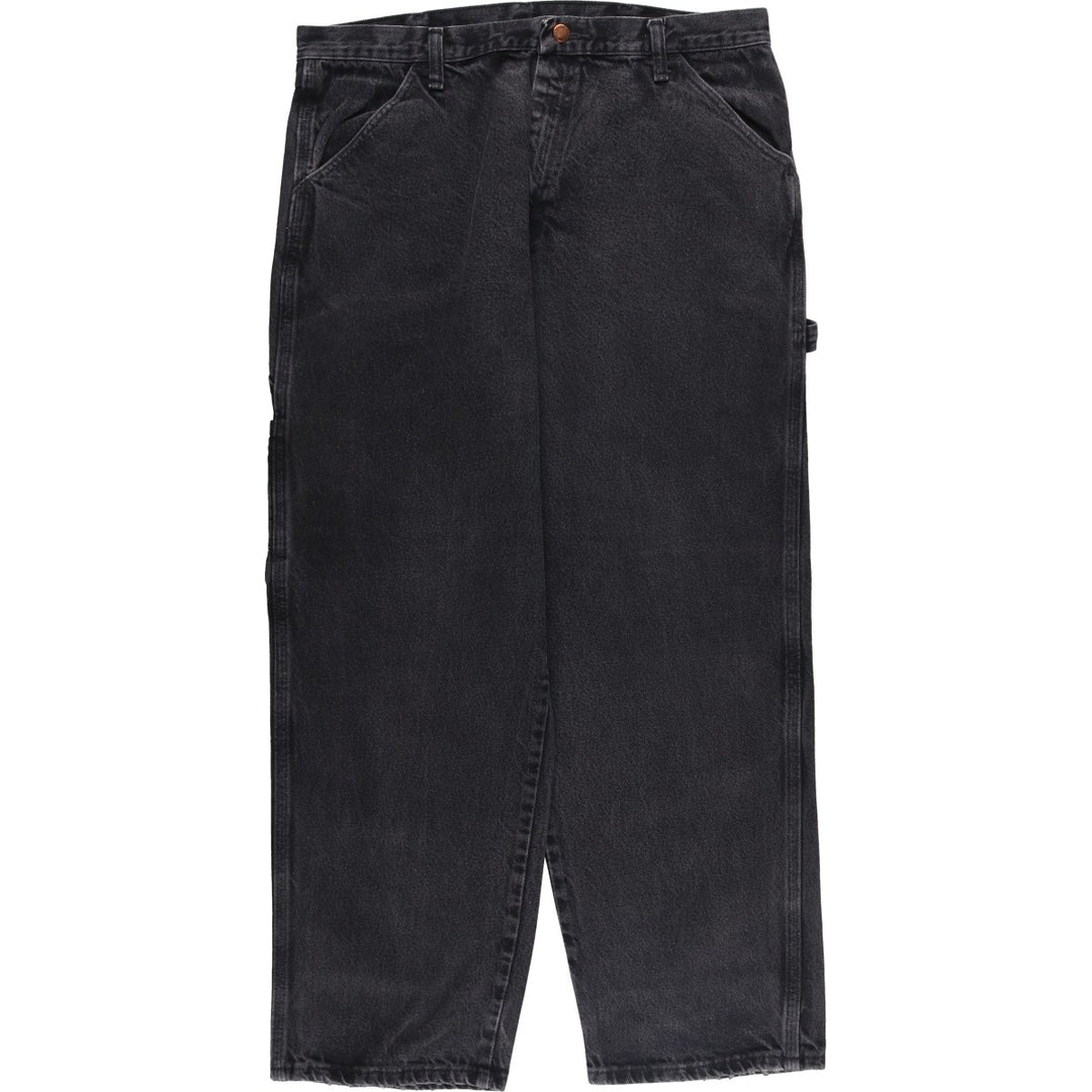 Rustler Denim Painter Pants, Men's, Size W35 cotton black type Vintage Second Hand
