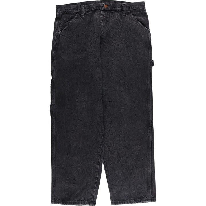 Rustler Denim Painter Pants, Men's, Size W35 cotton black type Vintage Second Hand