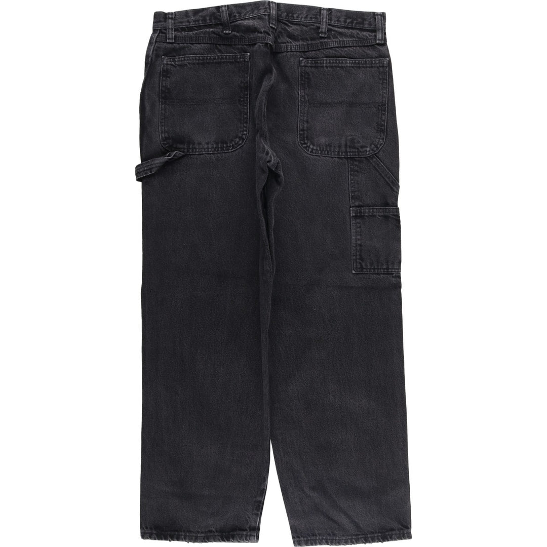 Rustler Denim Painter Pants, Men's, Size W35 cotton black type Vintage Second Hand