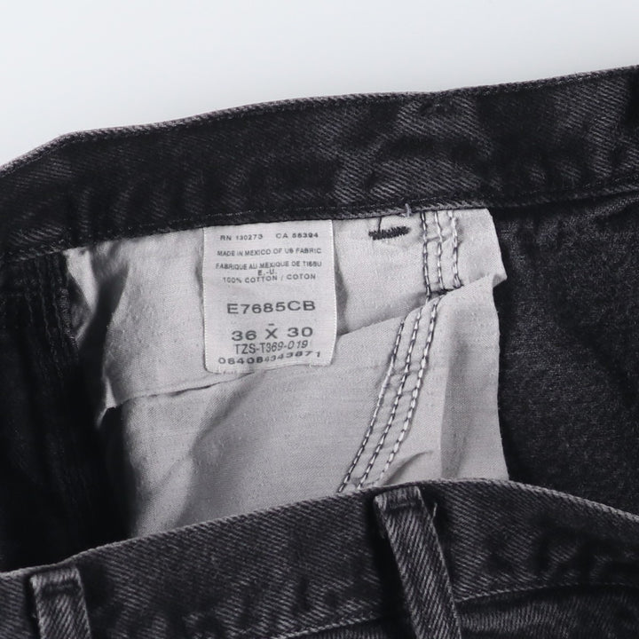 Rustler Denim Painter Pants, Men's, Size W35 cotton black type Vintage Second Hand