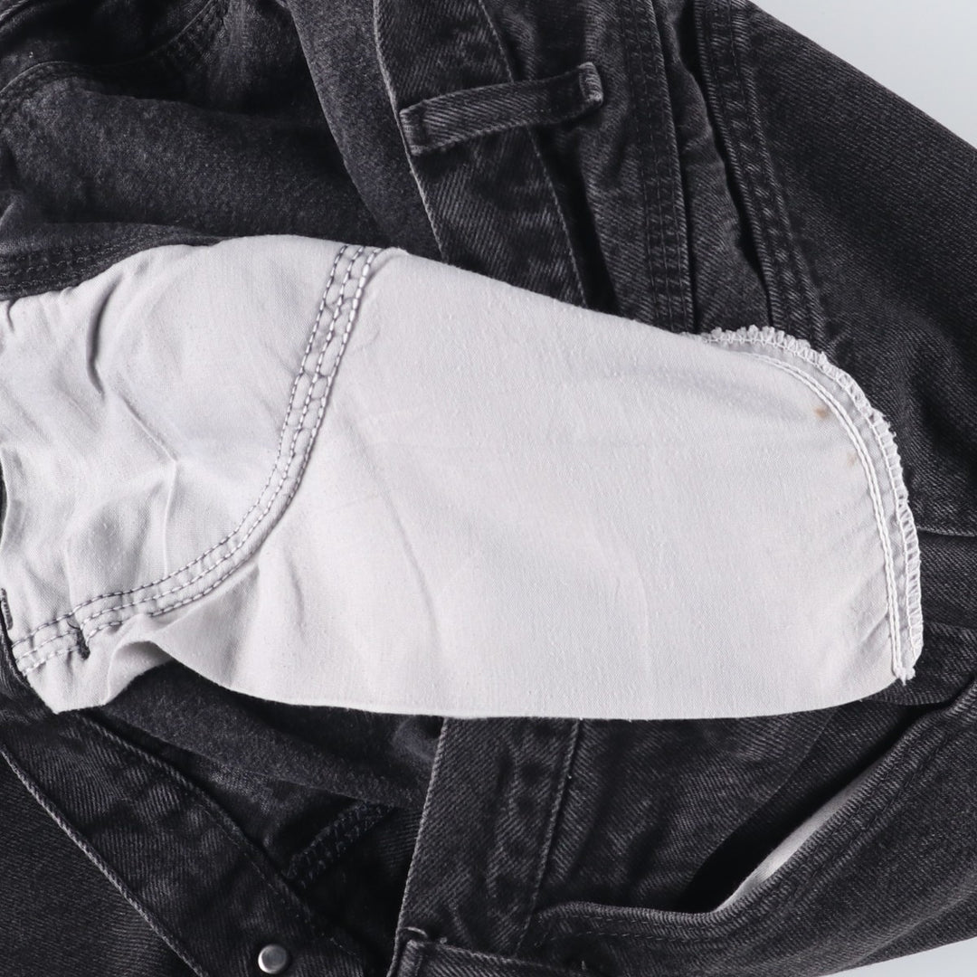 Rustler Denim Painter Pants, Men's, Size W35 cotton black type Vintage Second Hand