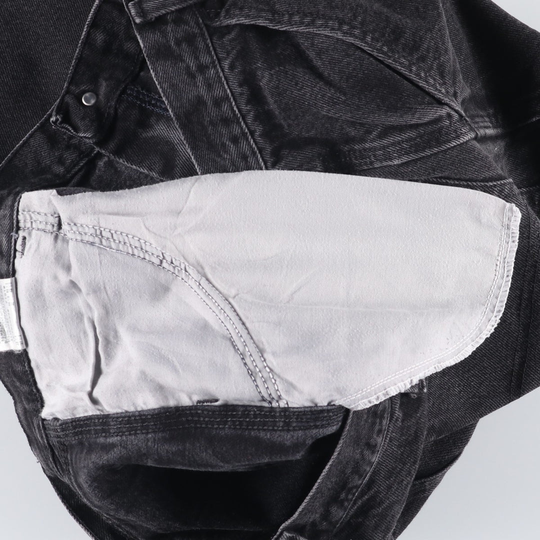 Rustler Denim Painter Pants, Men's, Size W35 cotton black type Vintage Second Hand