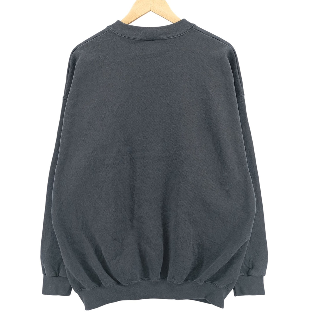 Vintage 90'S Discus Athletic plain blank sweatshirt, men's size XXL cotton black type Vintage Second Hand
