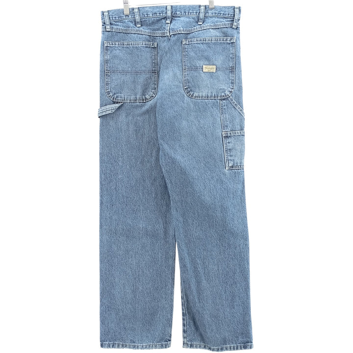 00'S Wrangler CARPENTER denim painter pants for men, equivalent to W34 cotton blue type Vintage Second Hand