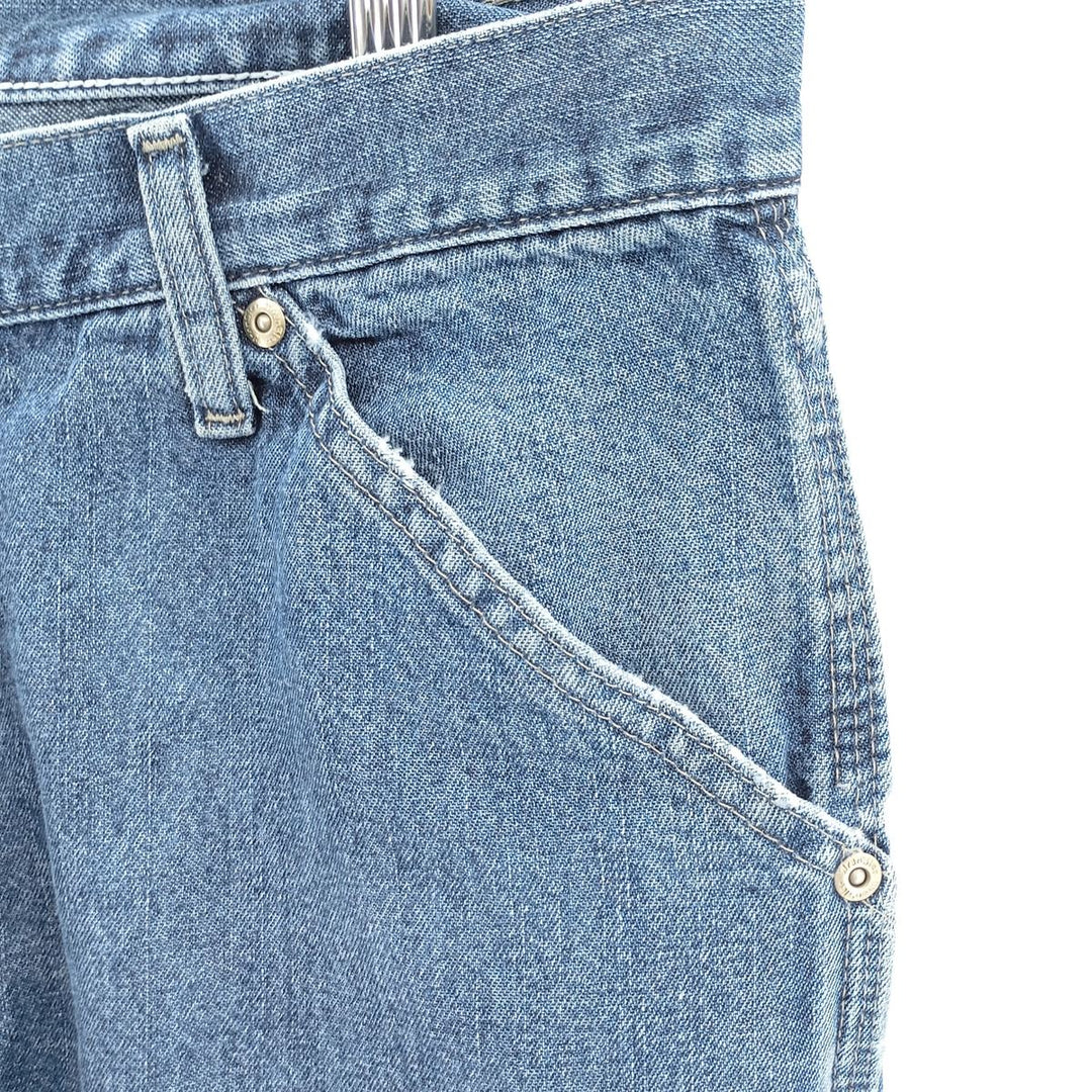 00'S Wrangler CARPENTER denim painter pants for men, equivalent to W34 cotton blue type Vintage Second Hand