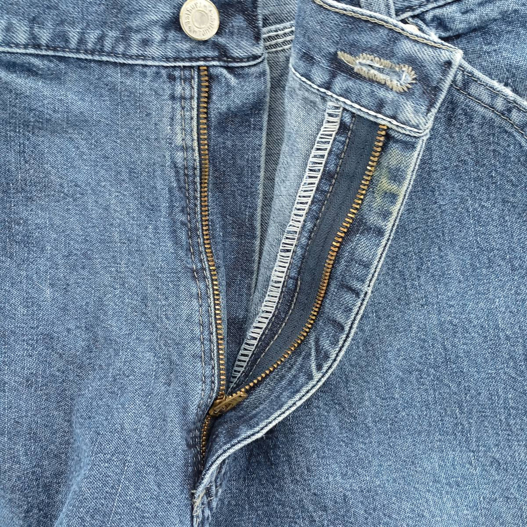 00'S Wrangler CARPENTER denim painter pants for men, equivalent to W34 cotton blue type Vintage Second Hand