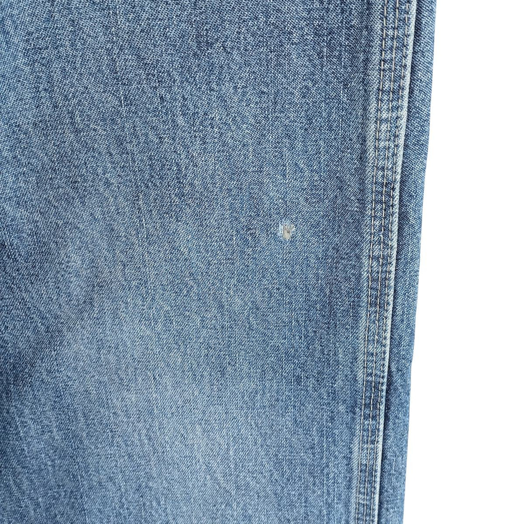 00'S Wrangler CARPENTER denim painter pants for men, equivalent to W34 cotton blue type Vintage Second Hand