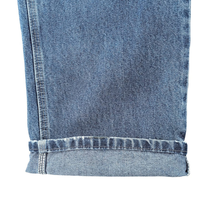 00'S Wrangler CARPENTER denim painter pants for men, equivalent to W34 cotton blue type Vintage Second Hand