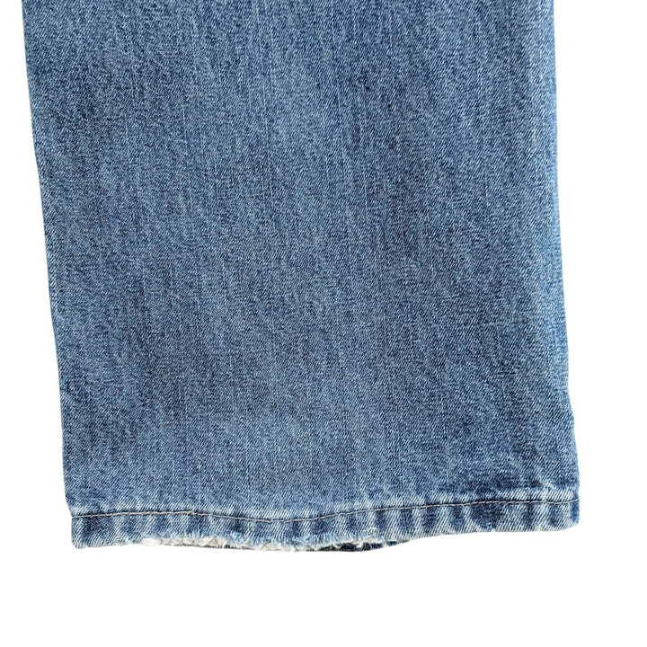 00'S Wrangler CARPENTER denim painter pants for men, equivalent to W34 cotton blue type Vintage Second Hand