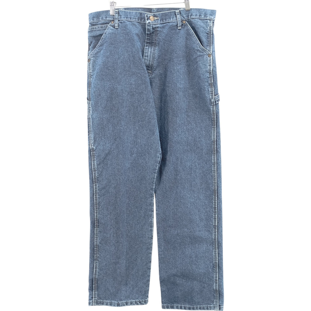 Wrangler CARPENTER Denim Painter Pants Men's W37 equivalent cotton blue type Vintage Second Hand