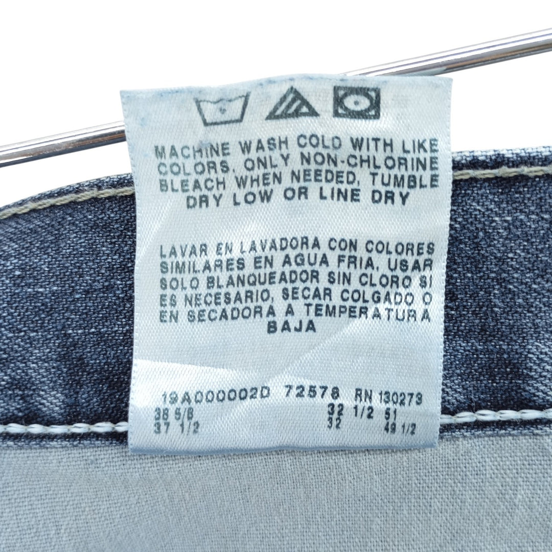 Wrangler CARPENTER Denim Painter Pants Men's W37 equivalent cotton blue type Vintage Second Hand