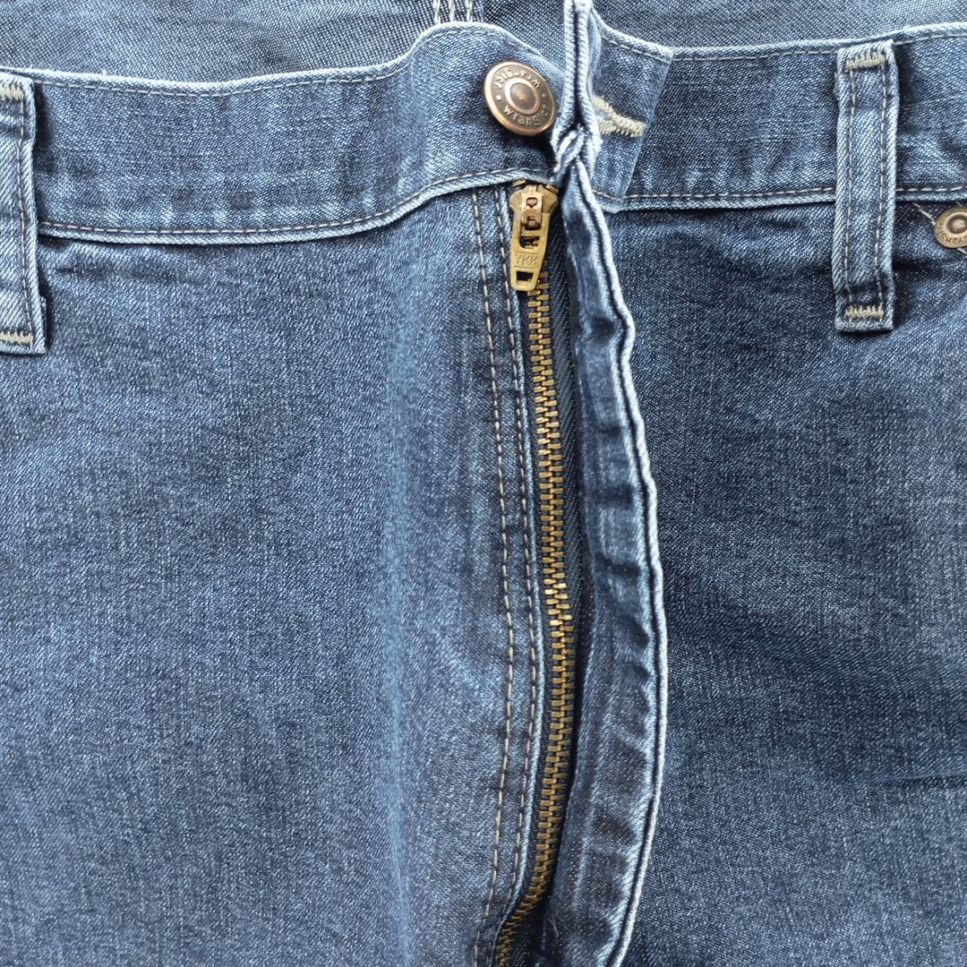 Wrangler CARPENTER Denim Painter Pants Men's W37 equivalent cotton blue type Vintage Second Hand
