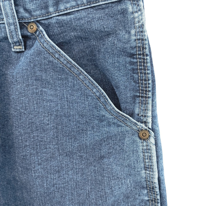 Wrangler CARPENTER Denim Painter Pants Men's W37 equivalent cotton blue type Vintage Second Hand