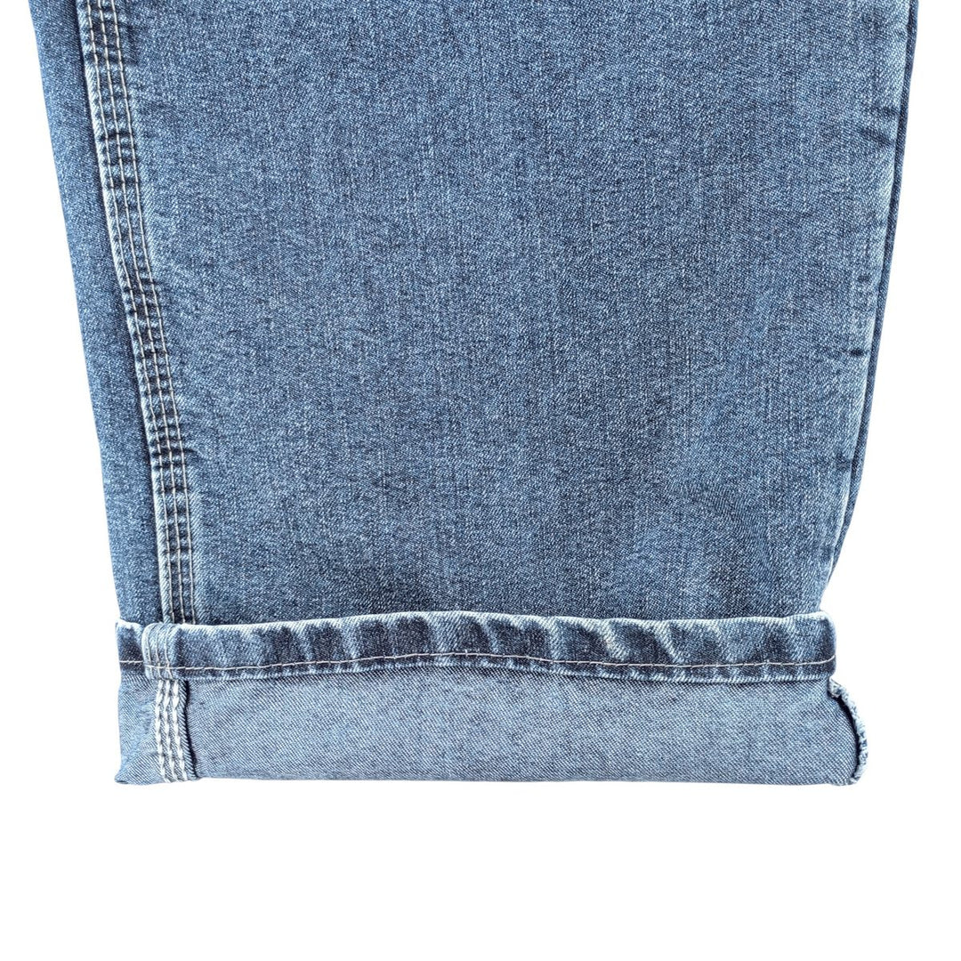 Wrangler CARPENTER Denim Painter Pants Men's W37 equivalent cotton blue type Vintage Second Hand