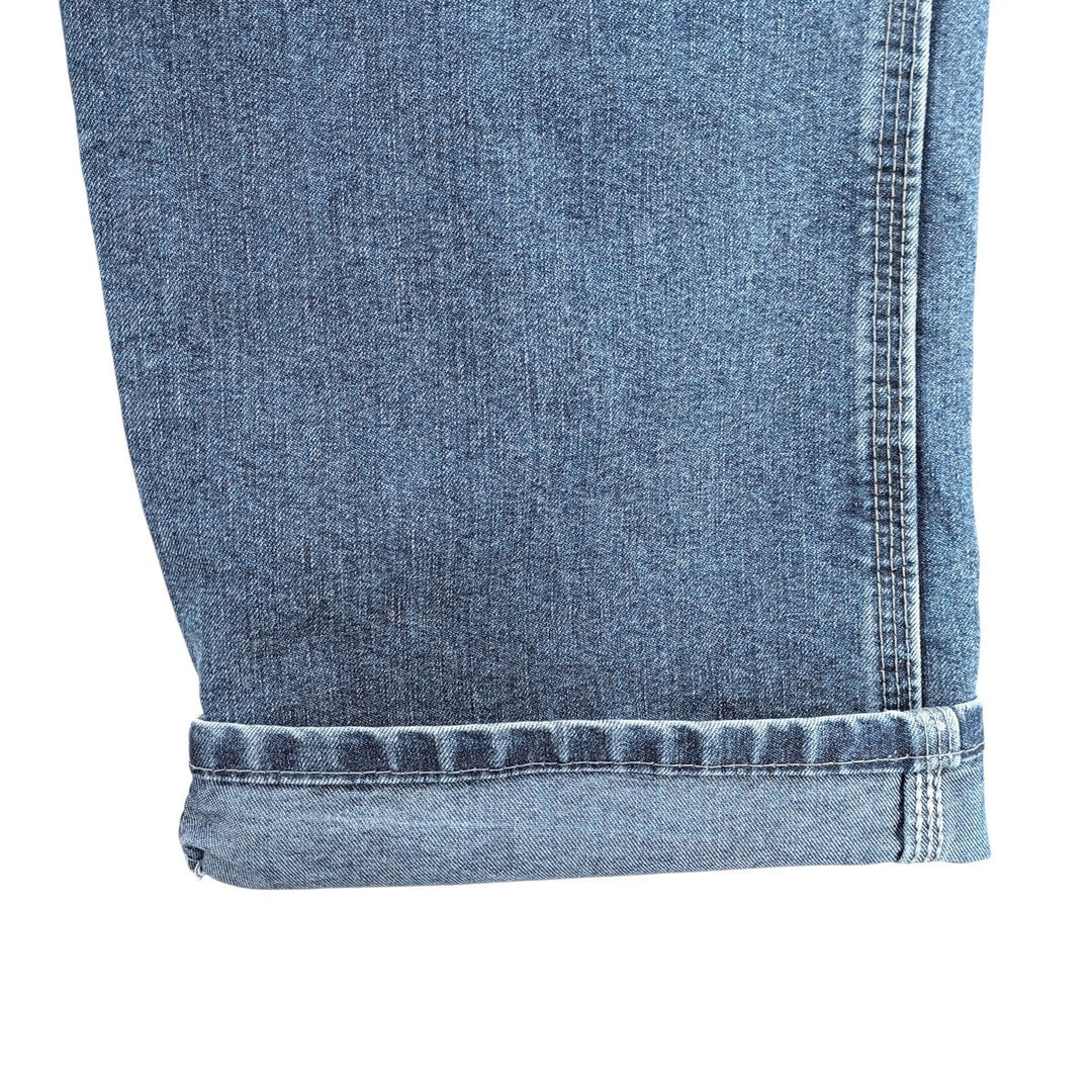 Wrangler CARPENTER Denim Painter Pants Men's W37 equivalent cotton blue type Vintage Second Hand