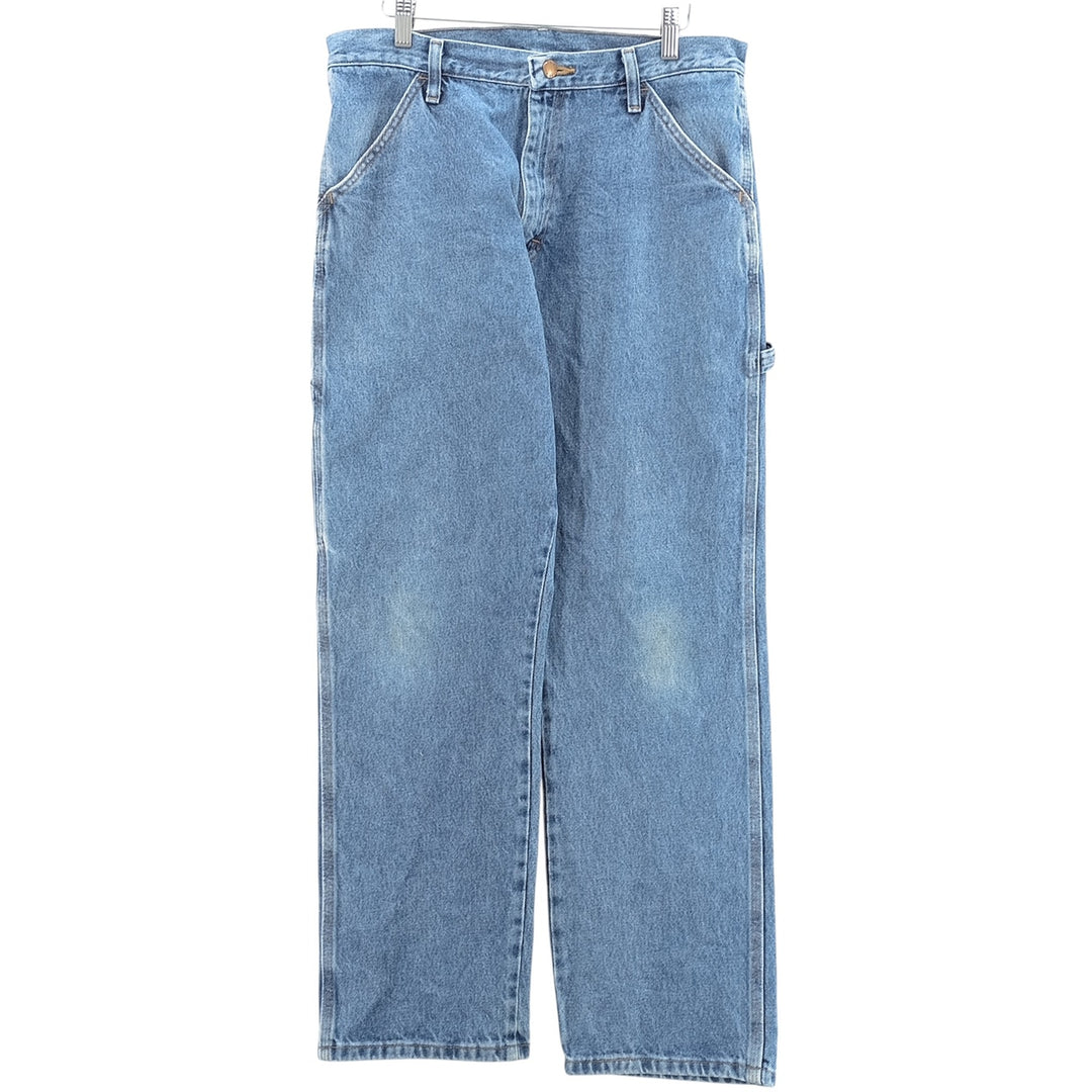Rustler Denim Painter Pants for Men, W33 equivalent cotton blue type Vintage Second Hand